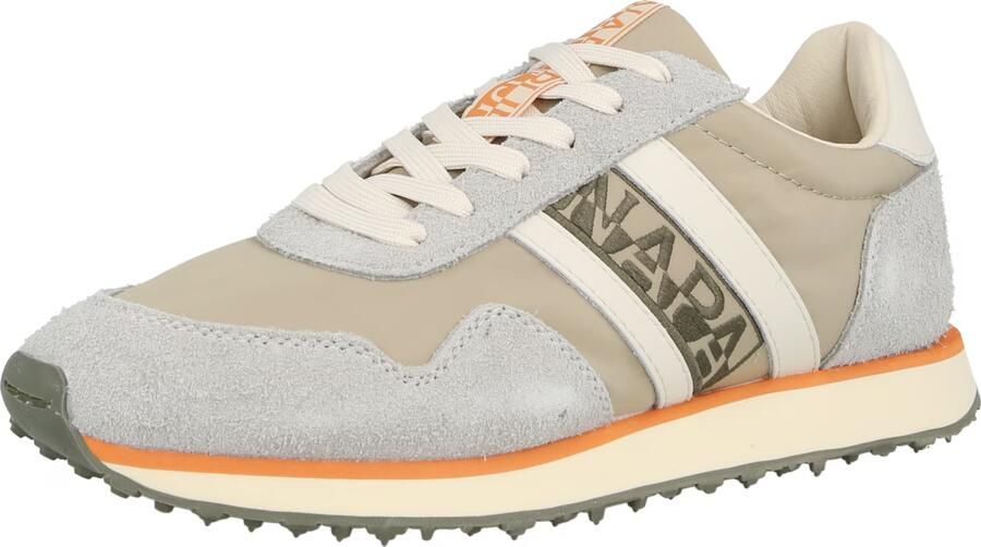 NAPAPIJRI Sneakers laag taupe grijs spar natuurwit - Foto 3