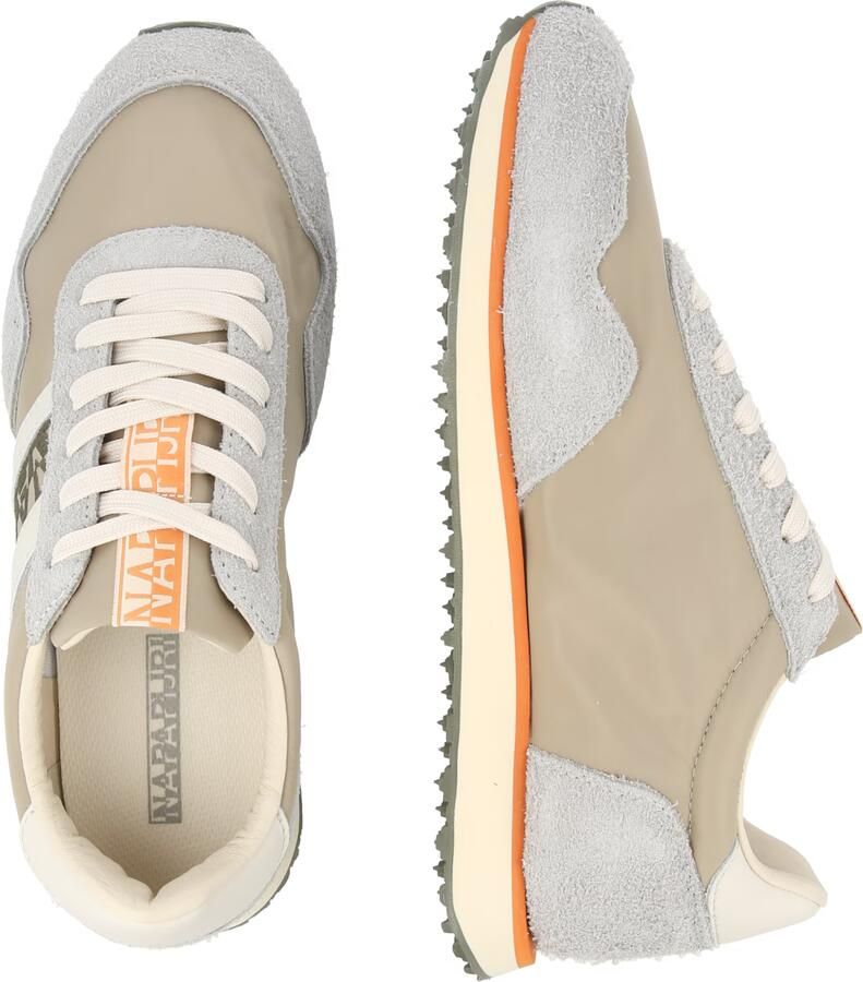NAPAPIJRI Sneakers laag taupe grijs spar natuurwit - Foto 4