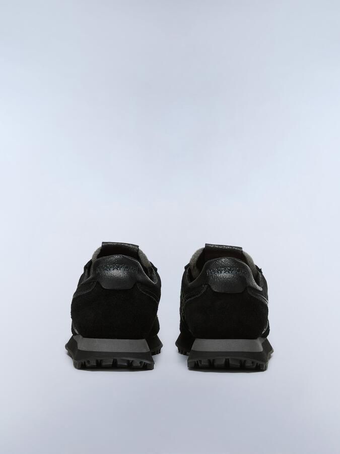 Napapijri Heren Element Suede Sneakers Suède Zwart - Foto 4