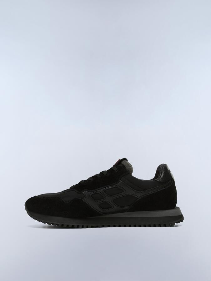 Napapijri Heren Element Suede Sneakers Suède Zwart - Foto 2