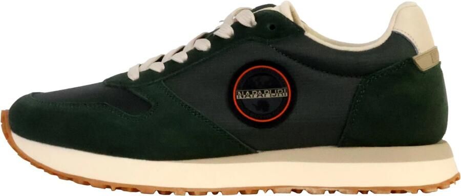NAPAPIJRI Sportieve veterschoen 'Sun Low-Top-Sneaker aus Leder' groen - Foto 3