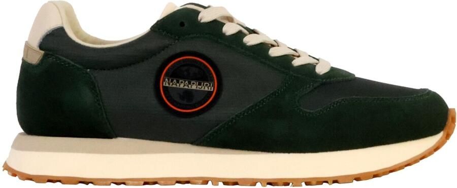 NAPAPIJRI Sportieve veterschoen 'Sun Low-Top-Sneaker aus Leder' groen - Foto 6