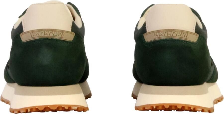 NAPAPIJRI Sportieve veterschoen 'Sun Low-Top-Sneaker aus Leder' groen - Foto 4