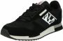 Napapijri Black Polyester Sneaker Zwart Heren - Thumbnail 3