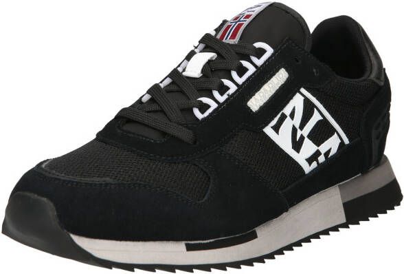 Napapijri Sportieve Zwarte Sneakers met Contrastdetails Black Heren - Foto 5