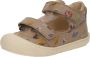 Naturino Kid's Puffy Calf Printed Sandalen beige - Thumbnail 2