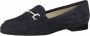 Nerogiardini Leren Dames Loafers Slip-On Stijl Blue Dames - Thumbnail 2
