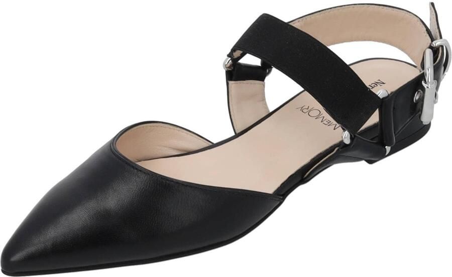 Nero Giardini Ballerina met riempjes zwart - Foto 1