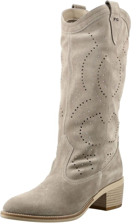 NeroGiardini Laarzen Velour Tr Basilea 828 Natur Fashion Wear Vrouwen - Foto 6