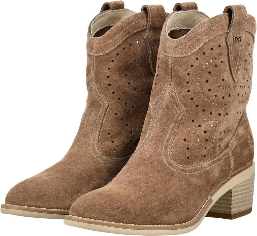 NeroGiardini Laarzen Velour Tr Basilea 828 Natur Fashion Wear Vrouwen - Foto 8
