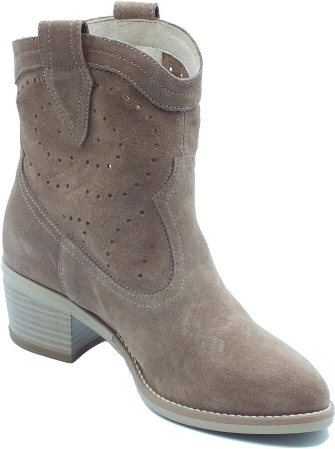 NeroGiardini Laarzen Velour Tr Basilea 828 Natur Fashion Wear Vrouwen - Foto 6