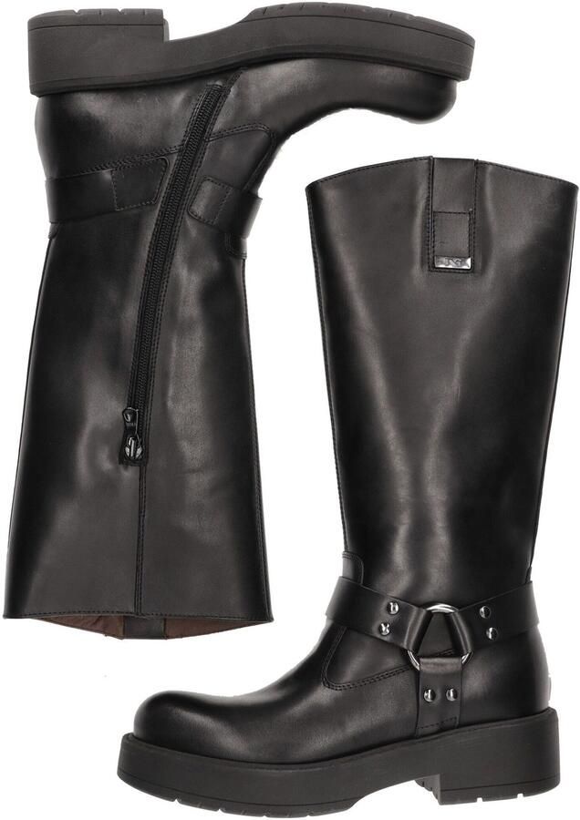 Nerogiardini Leren Dameslaarzen Trendy Stijl Black Dames - Foto 4