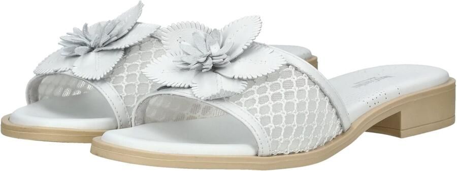 NeroGiardini Slippers Loira T.Palladium Net Bian Tr Accra 592 Beige C Fashion Wear Vrouwen - Foto 5