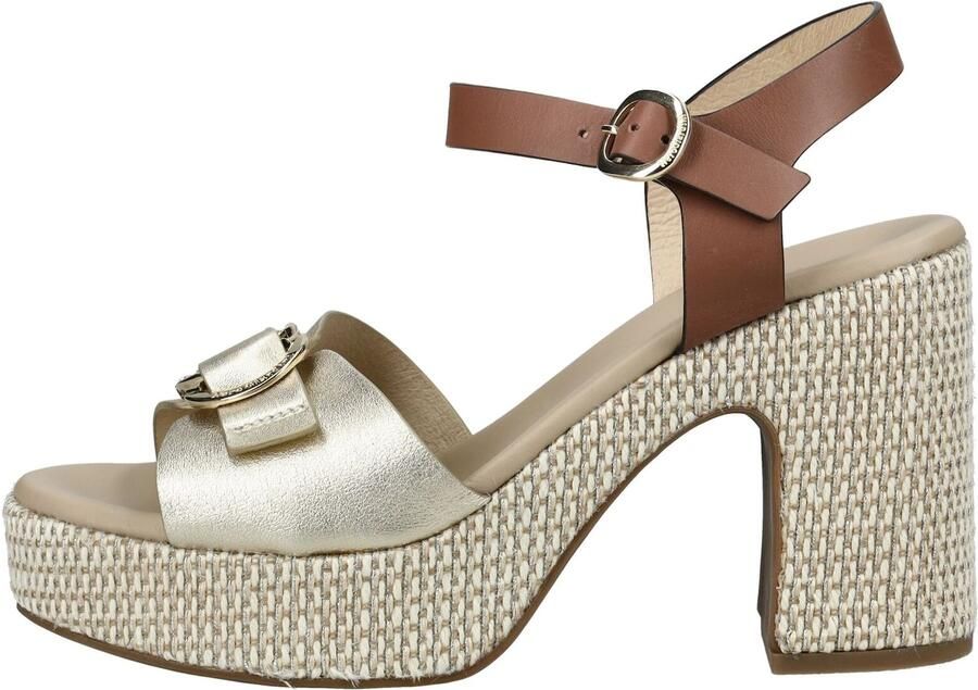 NeroGiardini Sandaletten Etoile Sand Armenia Leer Pu.Monod.Meda Beige Fashion Wear Vrouwen - Foto 6
