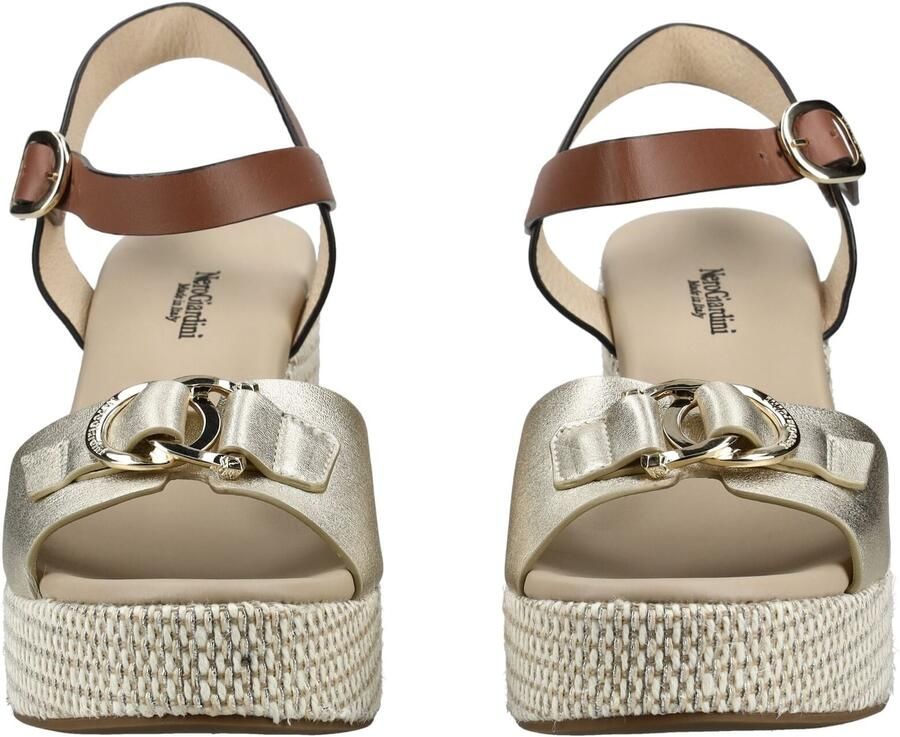NeroGiardini Sandaletten Etoile Sand Armenia Leer Pu.Monod.Meda Beige Fashion Wear Vrouwen - Foto 3