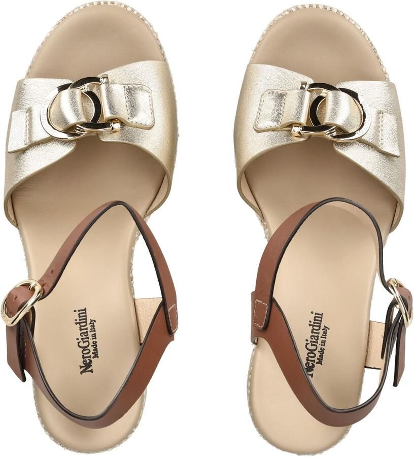 NeroGiardini Sandaletten Etoile Sand Armenia Leer Pu.Monod.Meda Beige Fashion Wear Vrouwen - Foto 2
