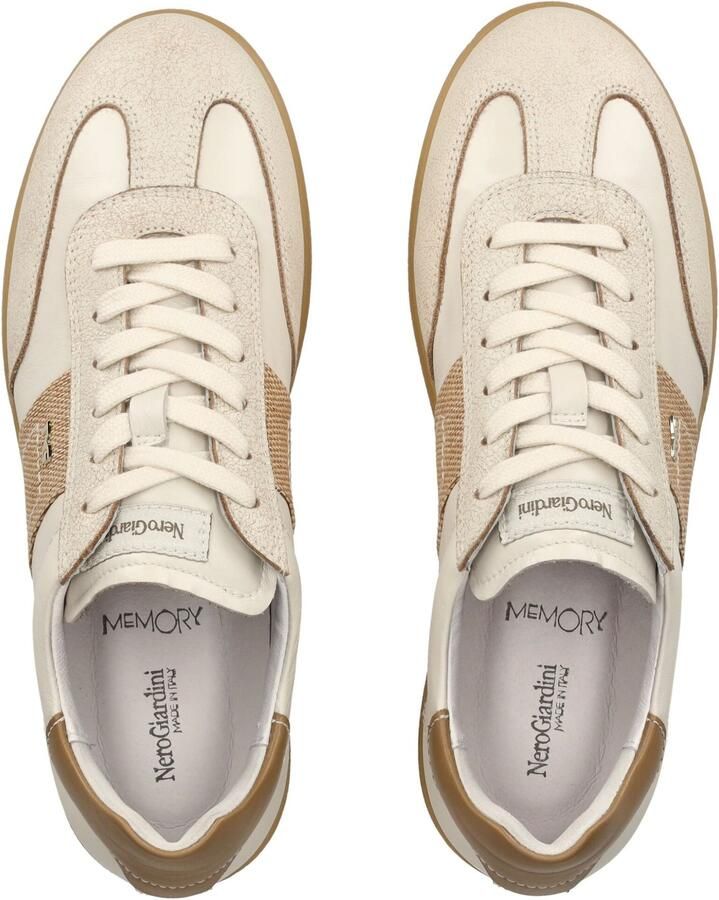 NeroGiardini Interceptor Velvet Osso 0100 T.Paglia Fresh 01 S N Sneaker Fashion Wear Vrouwen - Foto 4
