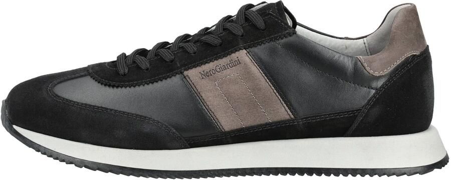 Nero Giardini Sneakers laag beige grijs zwart - Foto 5