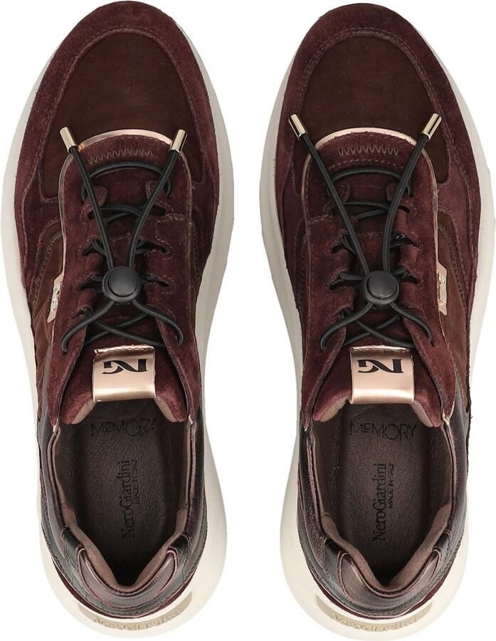 Nero Giardini Sneakers laag bordeaux - Foto 3