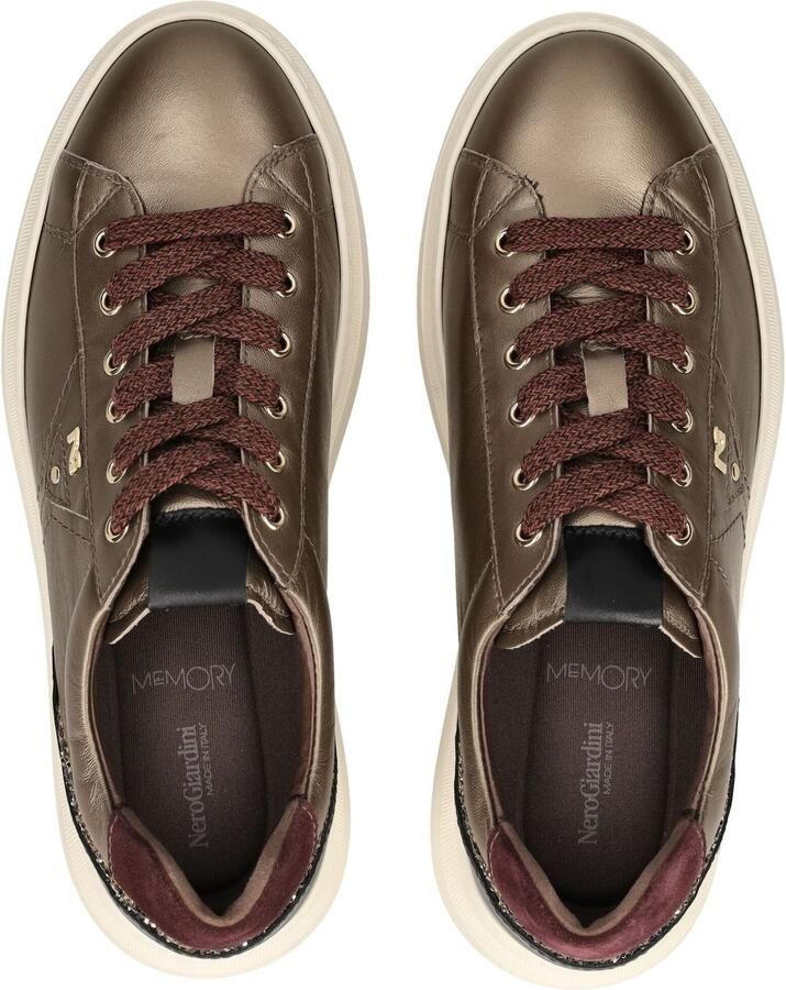 Nero Giardini Nerogiardini Omega T.Glitter Gr.Top Sab Etoile Miele Tr Corvara Sneaker Fashion Wear Vrouwen - Foto 16
