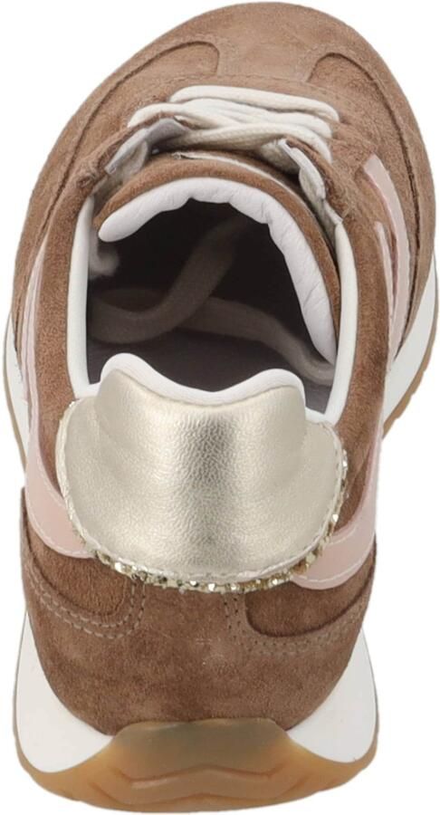 NeroGiardini Sneaker Velour Nappa Pandora Rosa Etoile Miele T.Glitter G Fashion Wear Vrouwen - Foto 9