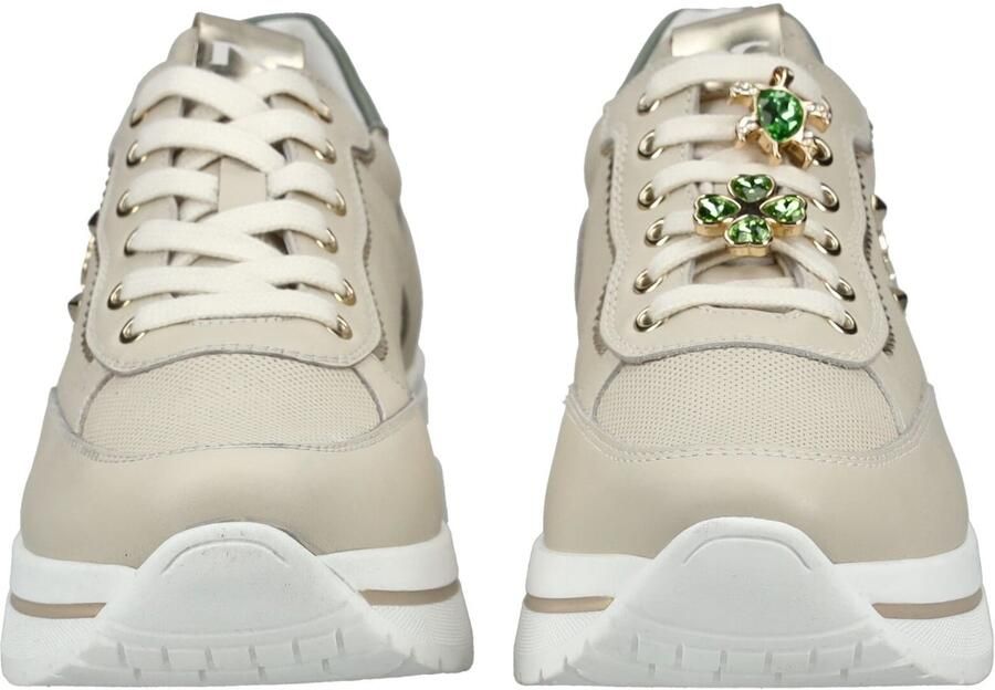 NeroGiardini Sneaker Velvet 1039 Nappa Pandora Salvia T.Bri Fashion Wear Vrouwen - Foto 3