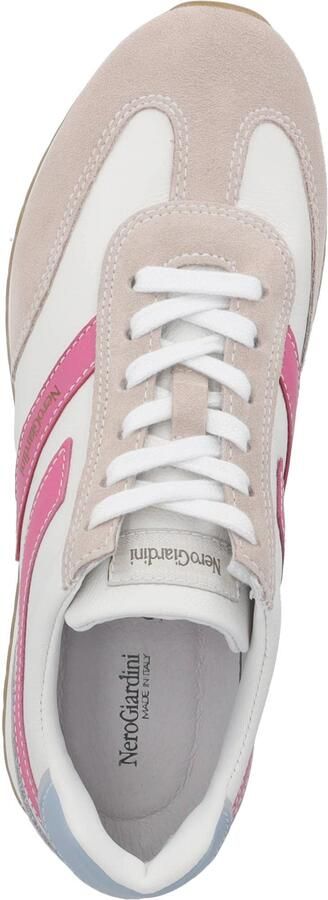 NeroGiardini Lage Sneakers Velour Femme Dollarino Nappa Pandora Ibis P - Foto 8
