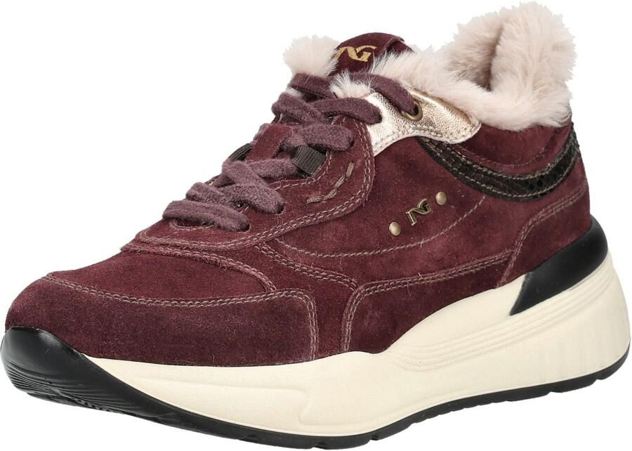 NeroGiardini Sneaker Velour Lunare Tortora Turandot Potting Soi Pu.Bide Fashion Wear Vrouwen - Foto 3