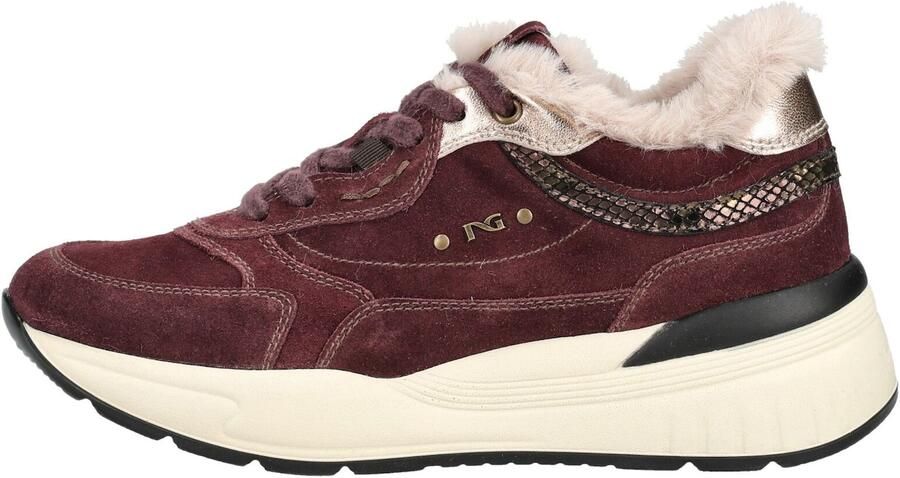 NeroGiardini Sneaker Velour Lunare Tortora Turandot Potting Soi Pu.Bide Fashion Wear Vrouwen - Foto 7