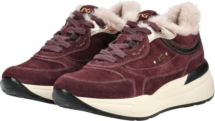 NeroGiardini Sneaker Velour Lunare Tortora Turandot Potting Soi Pu.Bide Fashion Wear Vrouwen - Foto 6