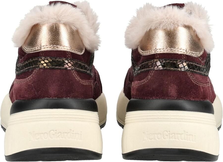 NeroGiardini Sneaker Velour Lunare Tortora Turandot Potting Soi Pu.Bide Fashion Wear Vrouwen - Foto 4