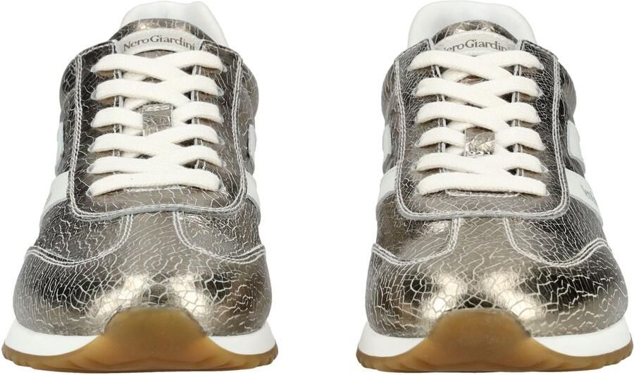 NeroGiardini Sneaker Metaal Crack 049 Velvet Been 0100 Armenia Cognac Tr Fashion Wear Vrouwen - Foto 3