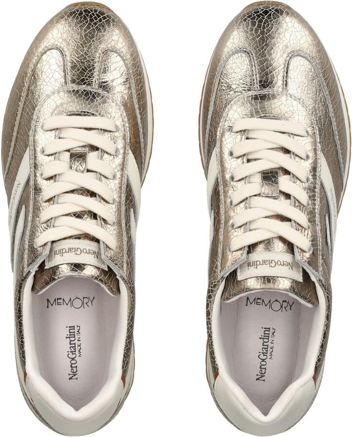 NeroGiardini Sneaker Metaal Crack 049 Velvet Been 0100 Armenia Cognac Tr Fashion Wear Vrouwen - Foto 5