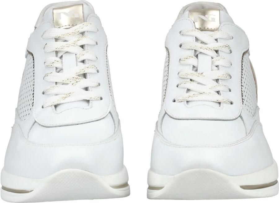 NeroGiardini Sneaker Skipper T.Brill Platino 6074 Velour Ne Fashion Wear Vrouwen - Foto 4