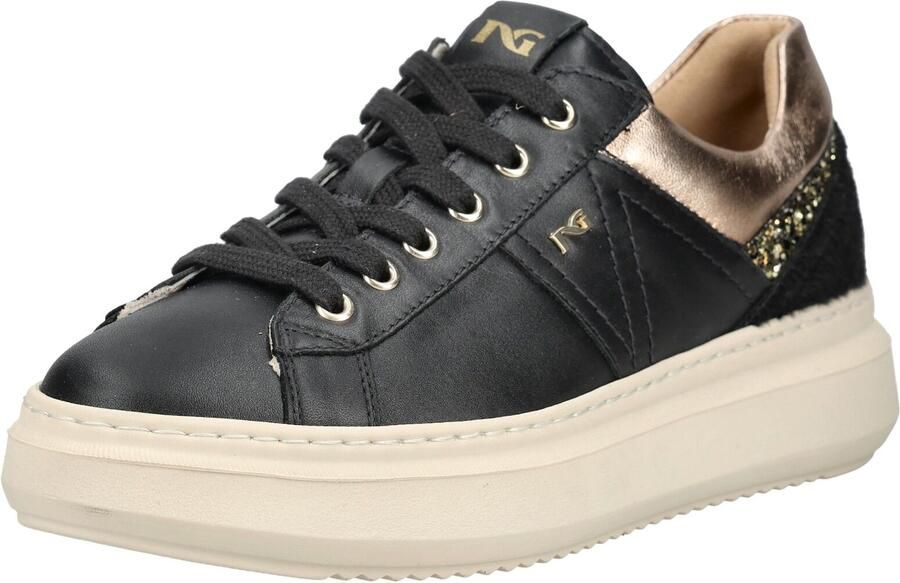 NeroGiardini Sneaker Handschoen T.Patty T.Glitter Gr.Top Sab Lunare Tortora Fashion Wear Vrouwen - Foto 3