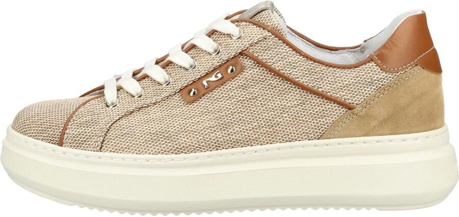 NeroGiardini Lage Sneakers T.Paglia Fresh 01 S Velour Ambra 543 Armenia Cogn - Foto 12