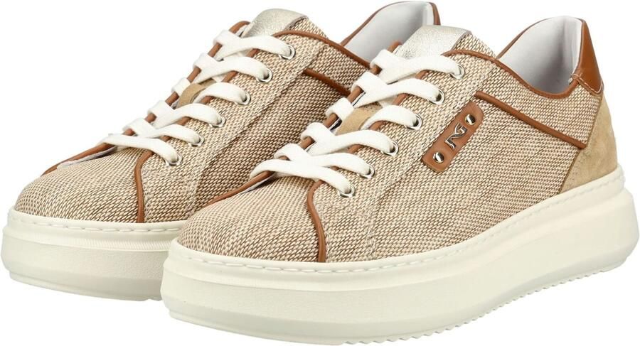 NeroGiardini Lage Sneakers T.Paglia Fresh 01 S Velour Ambra 543 Armenia Cogn - Foto 11