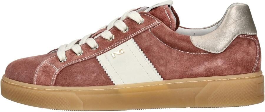 NeroGiardini Sneaker Velour Rosa Velvet Osso 0100 Etoile Saturn Tr Mala Fashion Wear Vrouwen - Foto 8