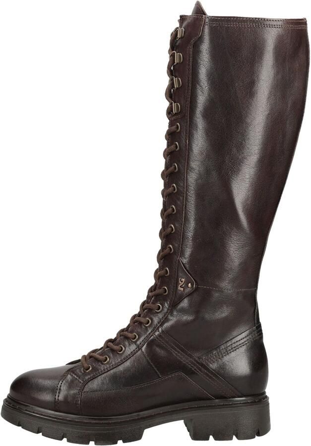 Nero Giardini I618093D Hoge sneakers Veterboots Dames veterschoenen Dames sneakersHalf-hoge schoenen Bruin - Foto 5