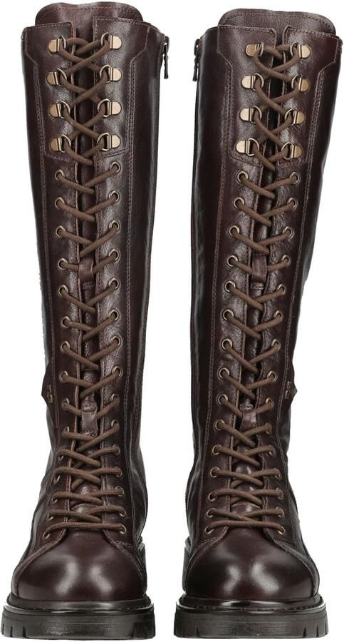 Nero Giardini I618093D Hoge sneakers Veterboots Dames veterschoenen Dames sneakersHalf-hoge schoenen Bruin - Foto 8