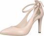 Nerogiardini Leren Hoge Hakken met Gesp Beige Dames - Thumbnail 4
