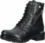 Nero Giardini 05846 Veterboots Laarzen Met Veters Dames Zwart - Thumbnail 3