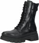 Nero Giardini 05861 Veterboots Laarzen Met Veters Dames Zwart - Thumbnail 3