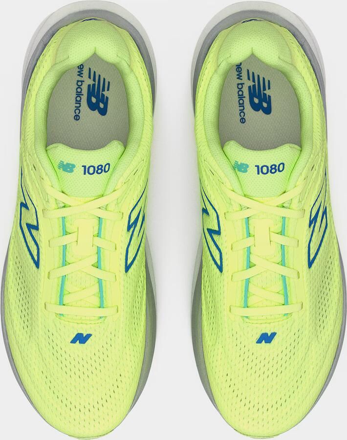 New Balance 1080v15 Hardloopschoenen groen grijs - Foto 3