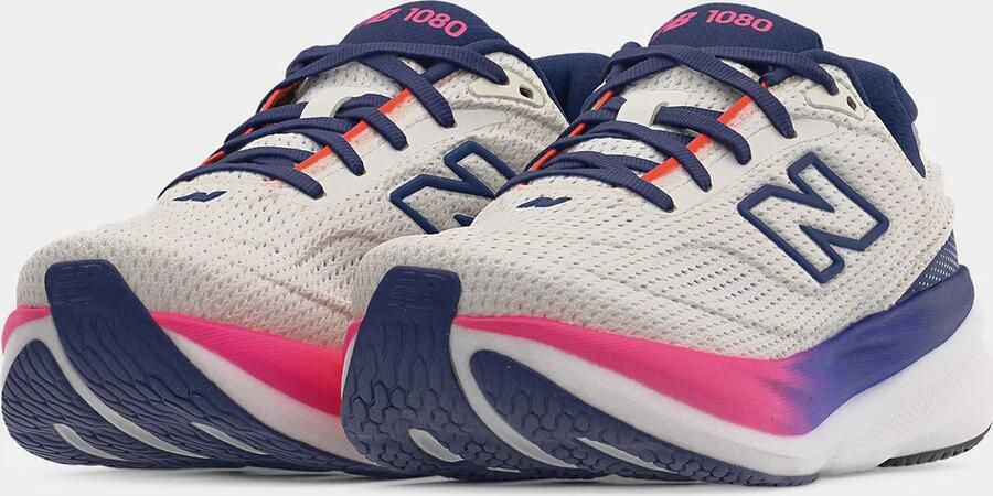 New balance Loopschoen '1080' crème navy donkerlila lichtroze - Foto 5