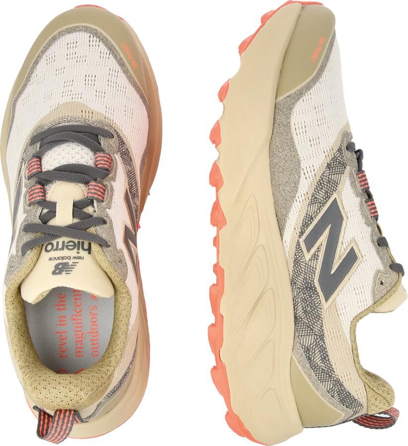 New balance Loopschoen 'Fresh Foam X Hier' antraciet kaki oranje natuurwit - Foto 4