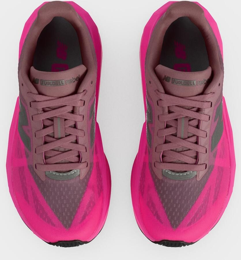 New balance Loopschoen 'FuelCell Rebel V5' grijs pink magenta - Foto 4