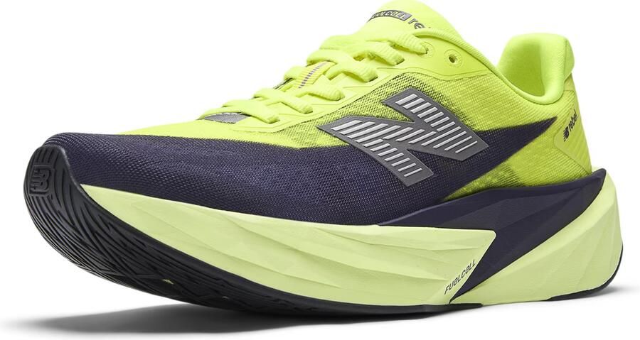 New balance Loopschoen 'FuelCell Rebel v5' neongeel donkergrijs zwart - Foto 2