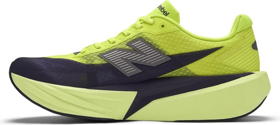 New balance Loopschoen 'Rebel V5' limoen donkerlila zwart - Foto 6