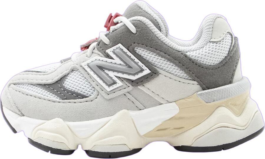 New Balance 9060 Babyschoenen Grijs Mesh Synthetisch - Foto 5
